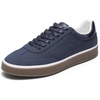Bruno Marc Men’s Retro Casual Fashion Sneakers(Dark Blue)