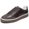 Bruno Marc Men’s Retro Casual Fashion Sneakers(Dark Brown)