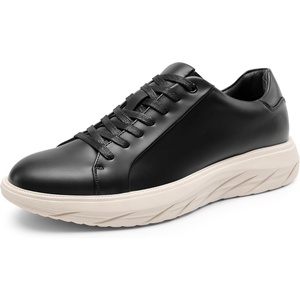 Bruno Marc Men’s Casual Dress Fashion Sneakers(Black)