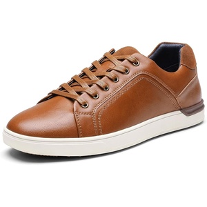Bruno Marc Men’s Casual Dress Sneakers(Brown)
