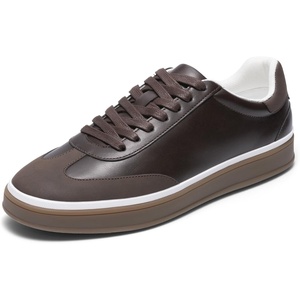 Bruno Marc Men’s Retro Casual Fashion Sneakers(Dark Brown)