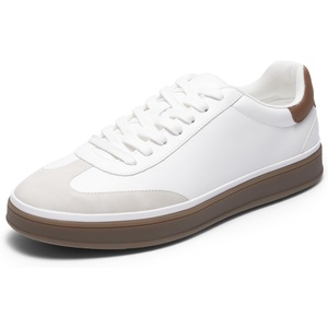 Bruno Marc Men’s Retro Casual Fashion Sneakers(White)