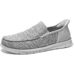 Bruno Marc Men’s Slip-on Loafers Step in Casual Shoes for Men Hands Free(Dark Grey)