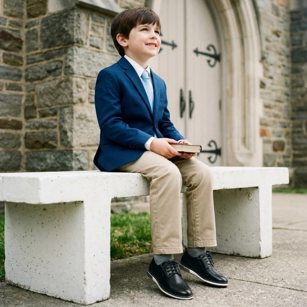 image:imageBruno Marc Boys Casual Dress Uniform OxfordBlack