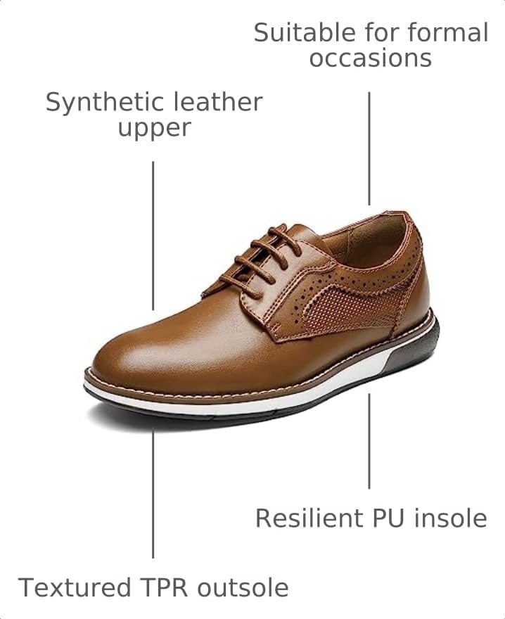 image:imageBruno Marc Boys Casual Dress Uniform OxfordBrown