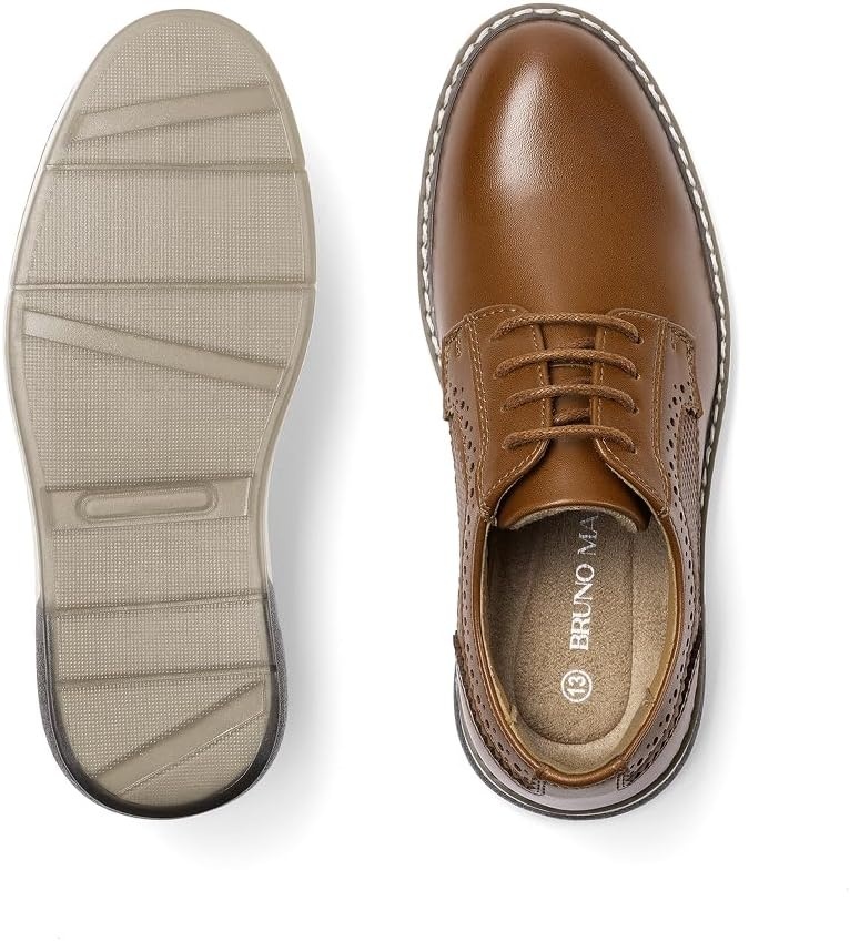 image:imageBruno Marc Boys Casual Dress Uniform OxfordBrown