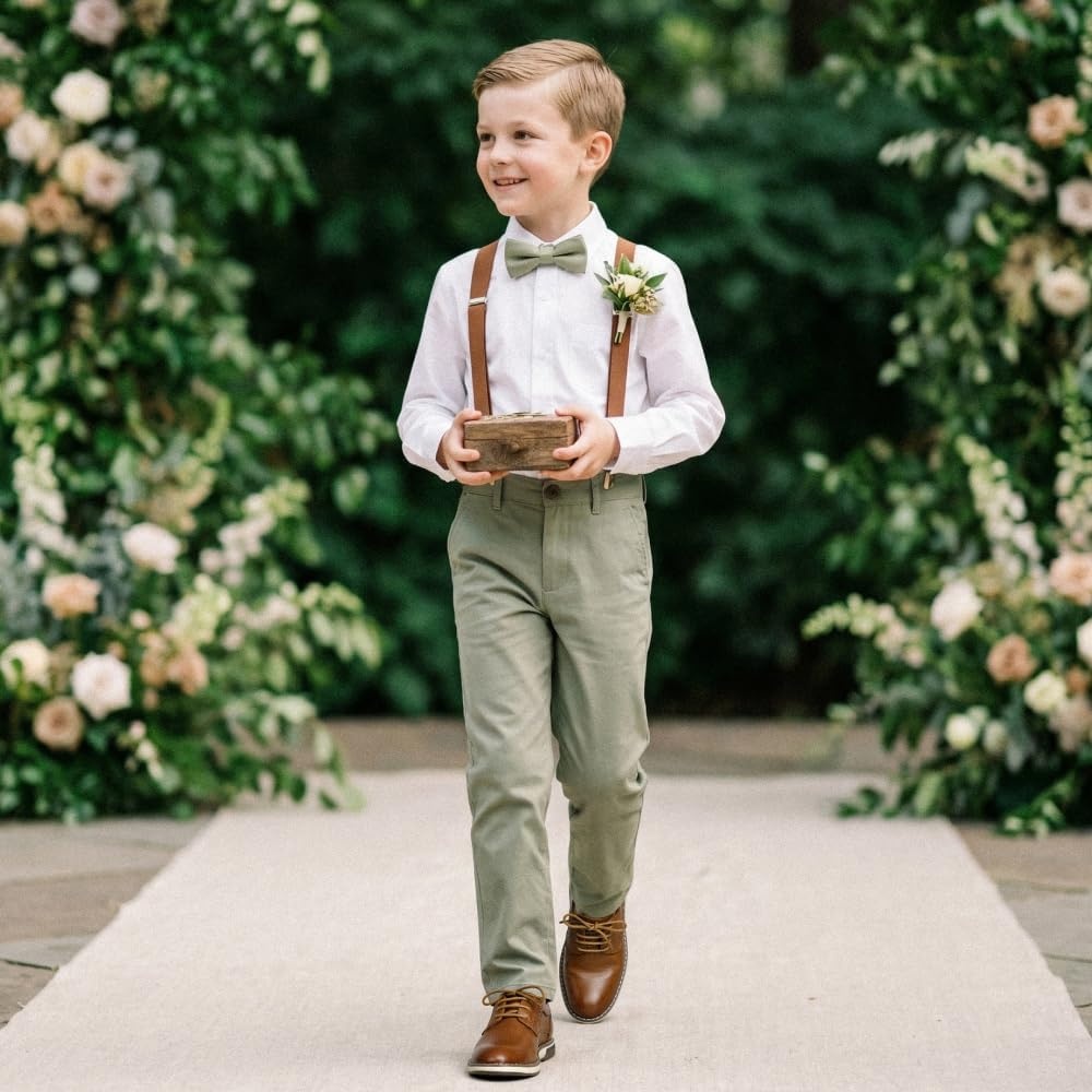 image:imageBruno Marc Boys Casual Dress Uniform OxfordBrown