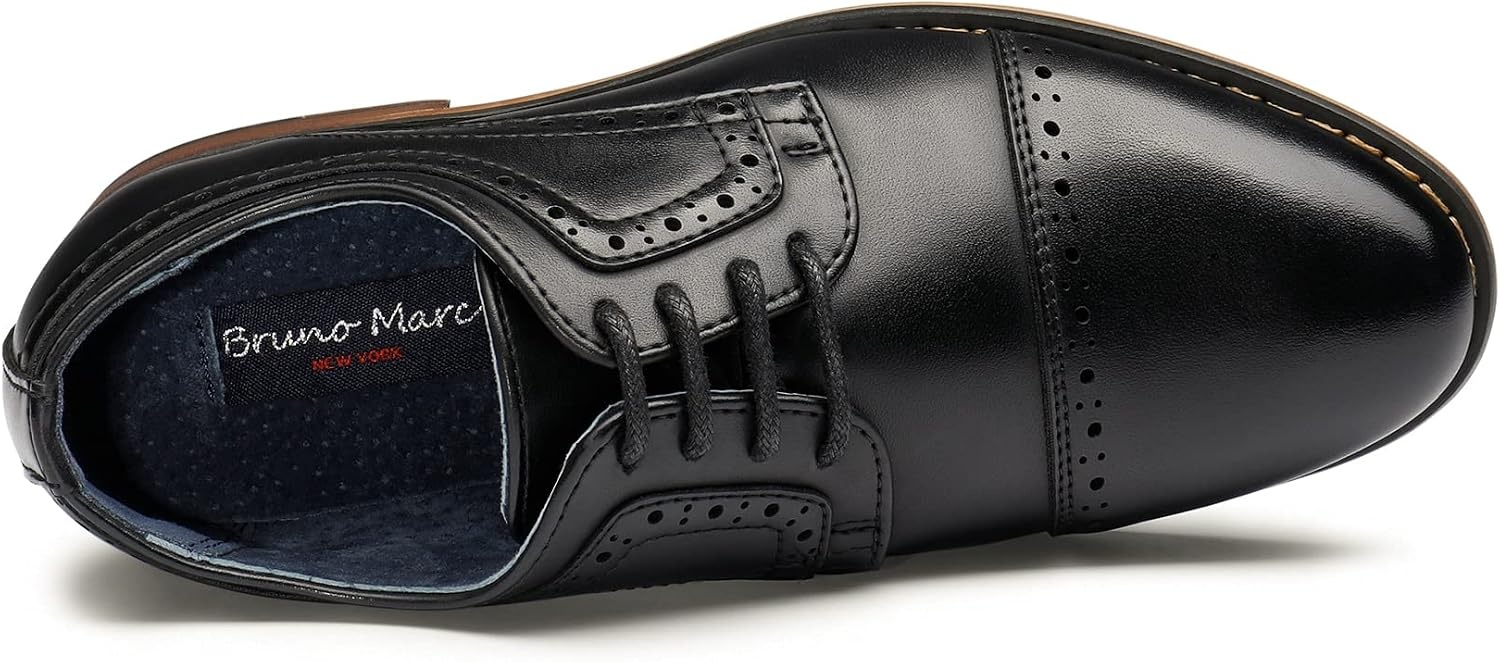 image:imageBruno Marc Boys Classic Oxfords Dress ShoesK1Black