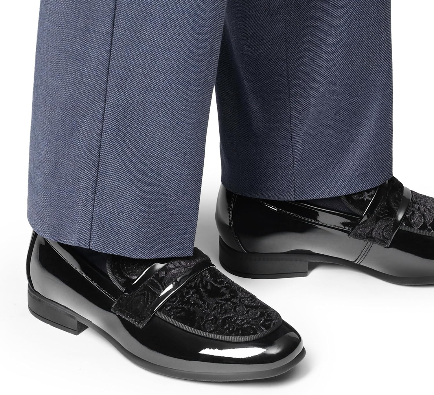 image:imageBruno Marc Boys Dress Shoes Tuxedo LoafersAll Black