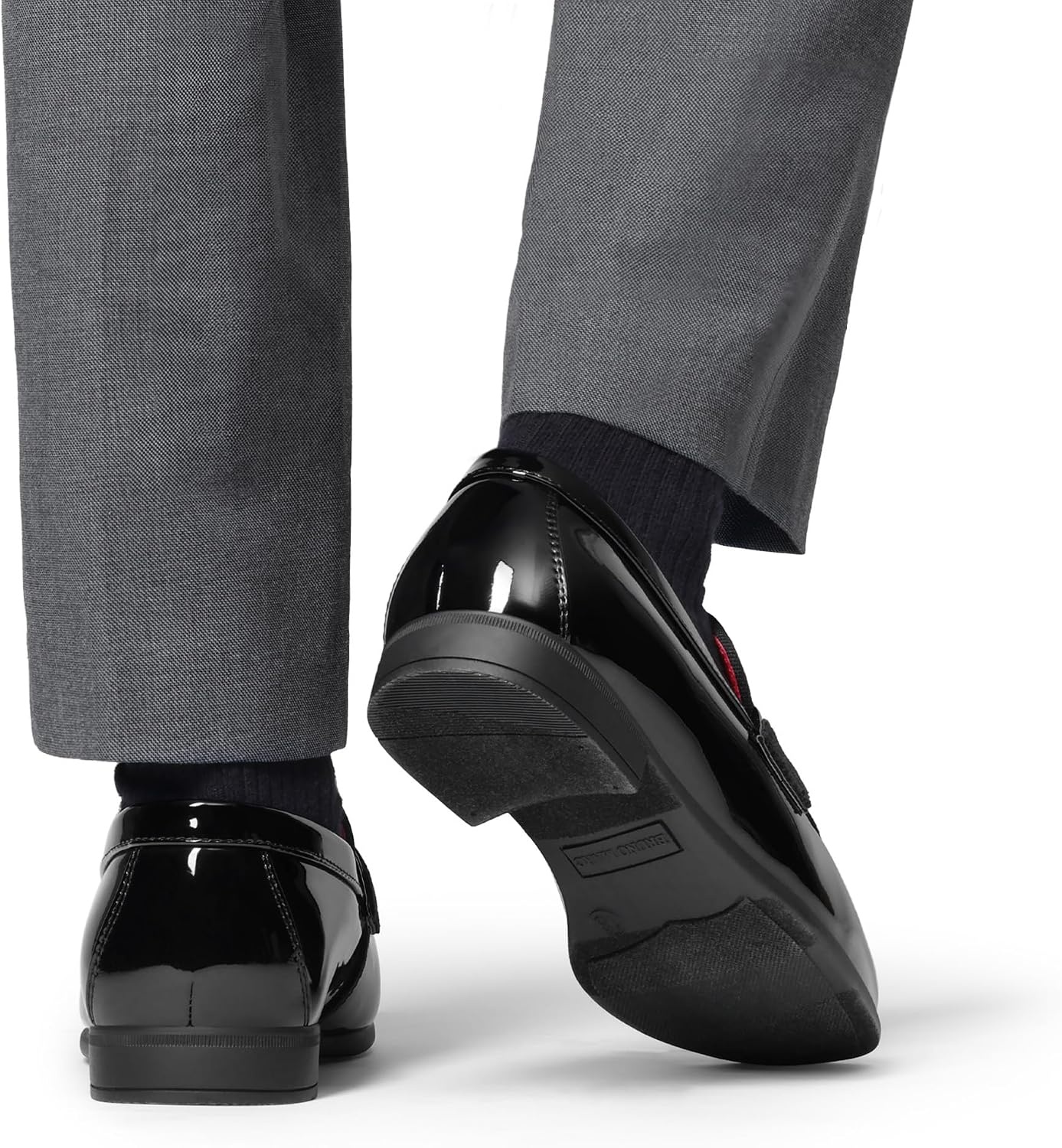 image:imageBruno Marc Boys Dress Shoes Tuxedo LoafersBlack