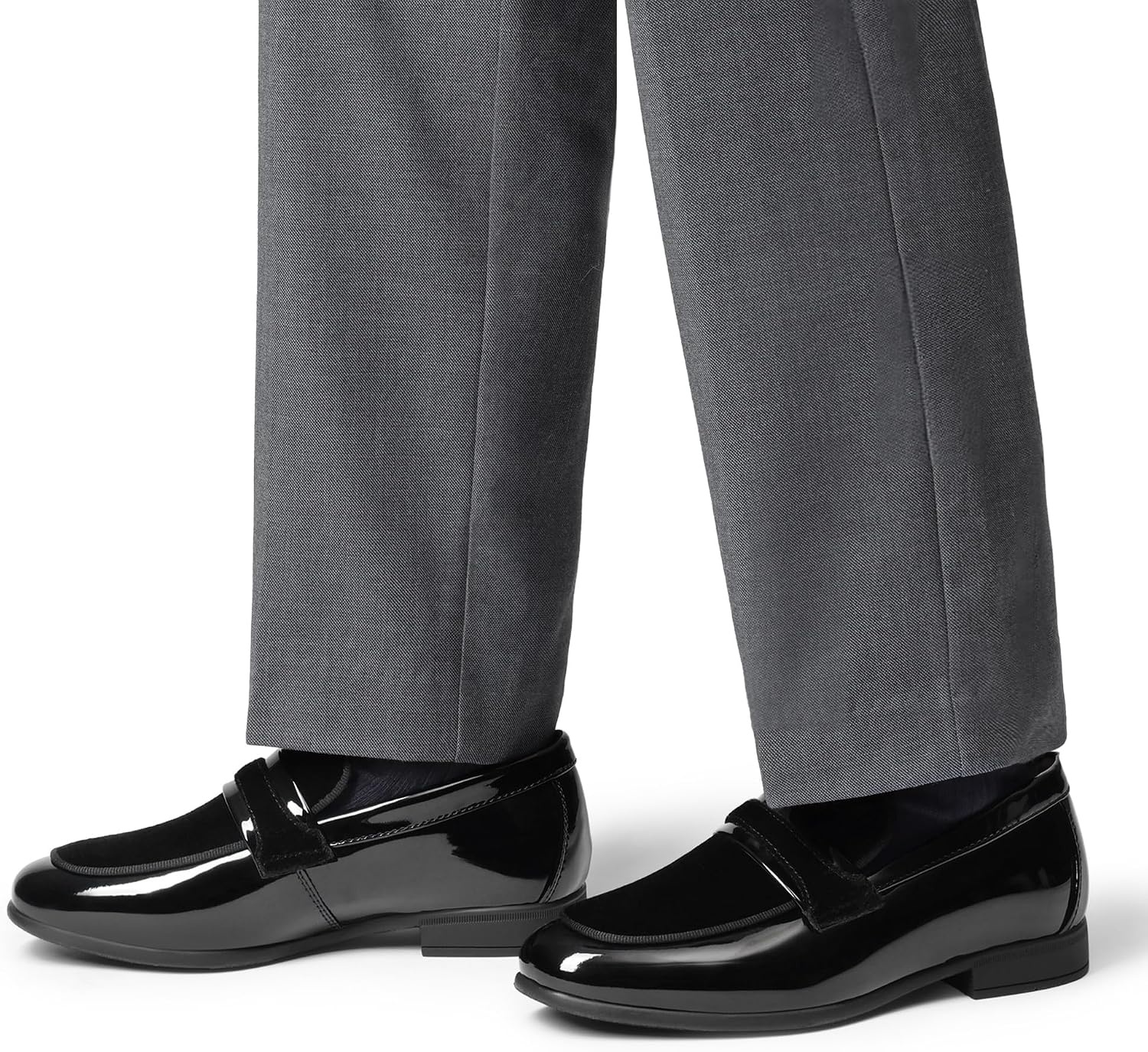 image:imageBruno Marc Boys Dress Shoes Tuxedo LoafersBlack