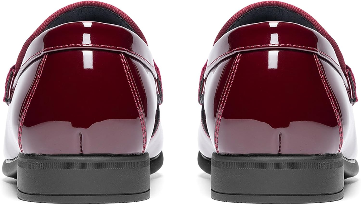 image:imageBruno Marc Boys Dress Shoes Tuxedo LoafersDark Red