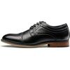 Bruno Marc Boy’s Classic Oxfords Dress Shoes(K1/Black)