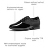 Bruno Marc Boys Dress Patent Oxford(Black)