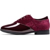 Bruno Marc Boys Dress Patent Oxford(Dark Red)
