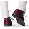 Bruno Marc Boys Dress Patent Oxford(Dark Red)