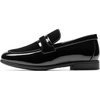 Bruno Marc Boy’s Dress Shoes Tuxedo Loafers(Black)