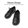 DREAM PAIRS Kids Dress Uniform Formal Casual Oxford(Black)