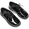 DREAM PAIRS Kids Dress Uniform Formal Casual Oxford(Black-pat)