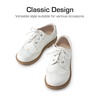 DREAM PAIRS Kids Dress Uniform Formal Casual Oxford(White)