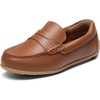 Bruno Marc Boy’s Dress Shoes Penny Casual Loafers(Brown)