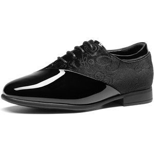 Bruno Marc Boys Dress Patent Oxford(Black)