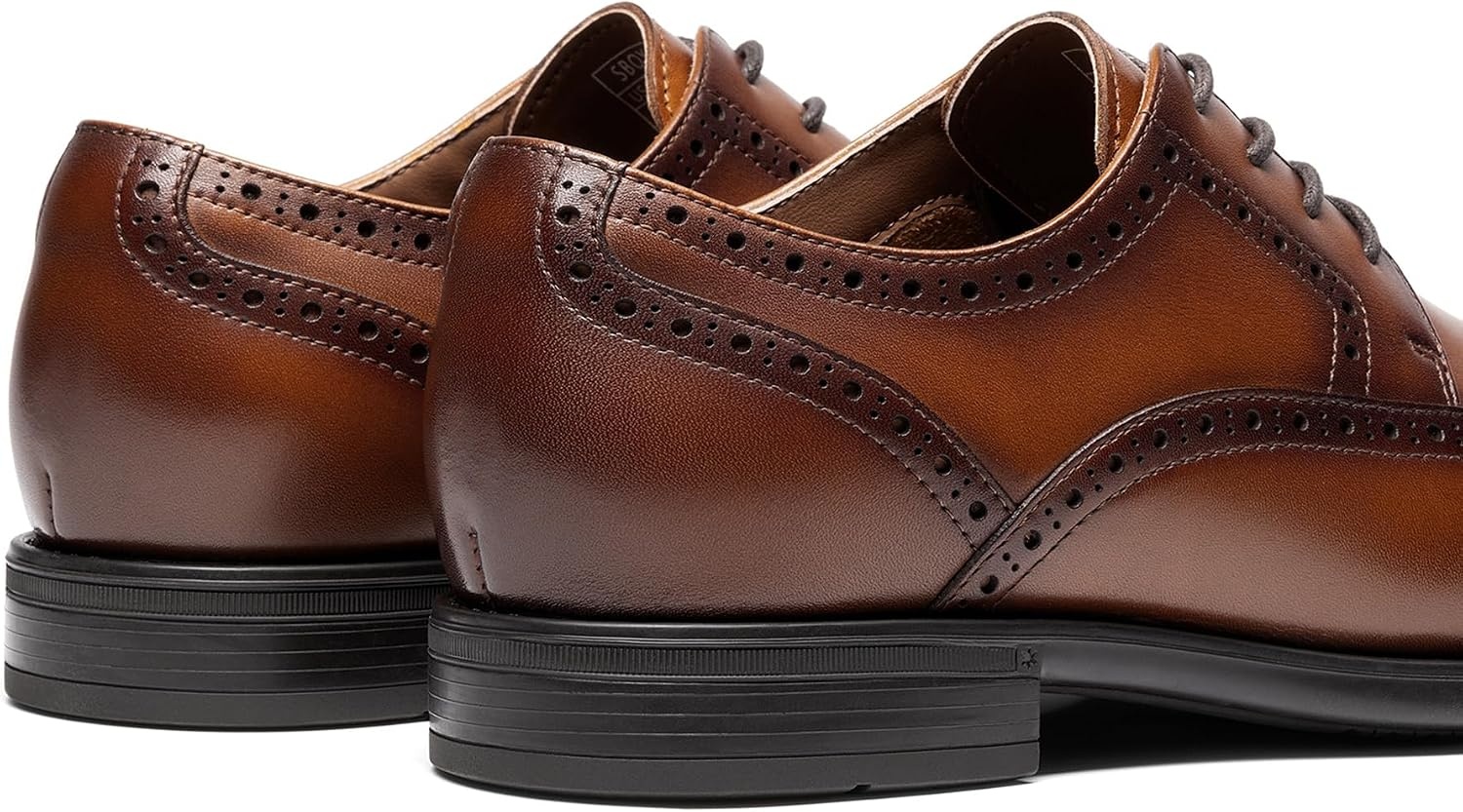 image:imageBruno Marc Mens Brogue Wingtip Oxfords Leather Dress ShoesLight Brown
