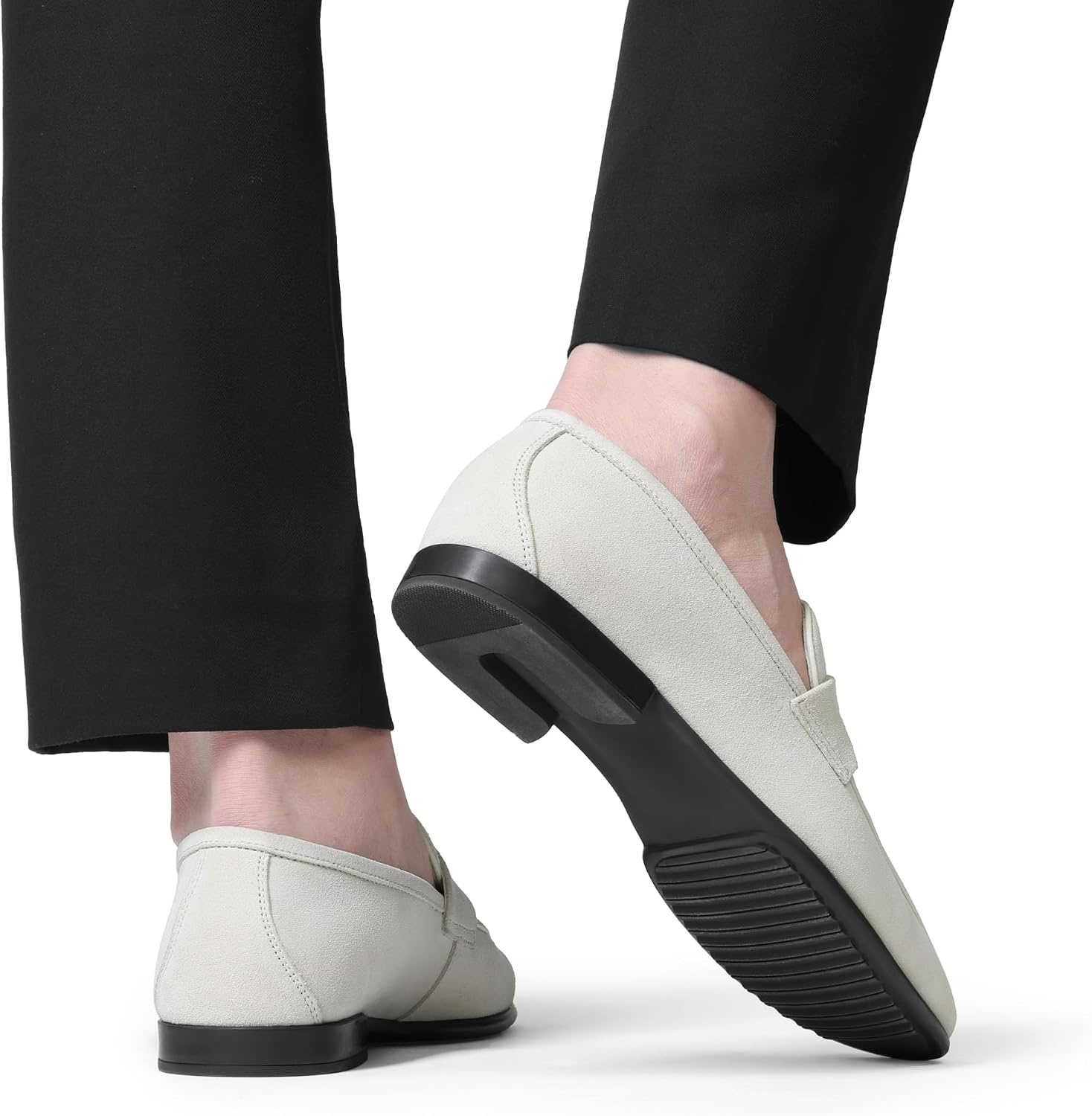 image:imageBruno Marc Mens Penny Loafers Leather Suede Dress ShoesSand