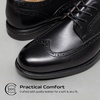 Bruno Marc Men’s Brogue Wingtip Oxfords Leather Dress Shoes(Black)