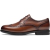 Bruno Marc Men’s Brogue Wingtip Oxfords Leather Dress Shoes(Light Brown)
