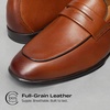 Bruno Marc Men’s Penny Loafers Leather Suede Dress Shoes(Brown)