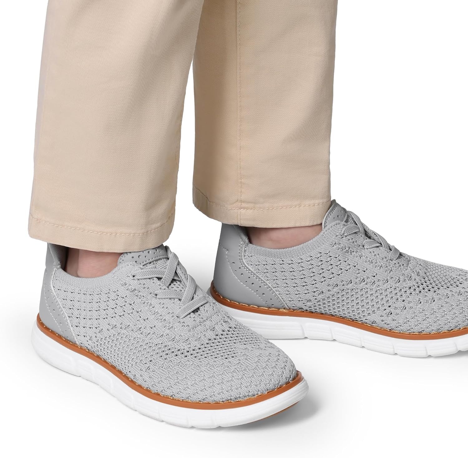 image:imageBruno Marc Boys Mesh Dress Sneakers Oxfords2grey
