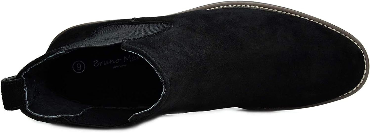 image:imageBruno Marc Mens Classic Chelsea Ankle Dress BootsBlack