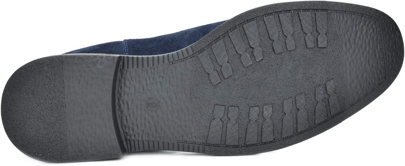 image:imageBruno Marc Mens Classic Chelsea Ankle Dress BootsNavy