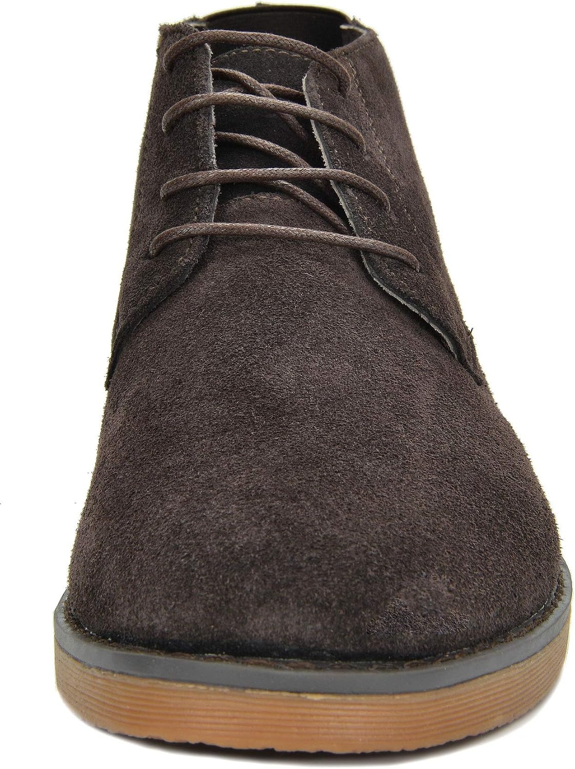 image:imageBruno Marc Mens Classic Suede Dress Chukka BootsChukkadkbrown