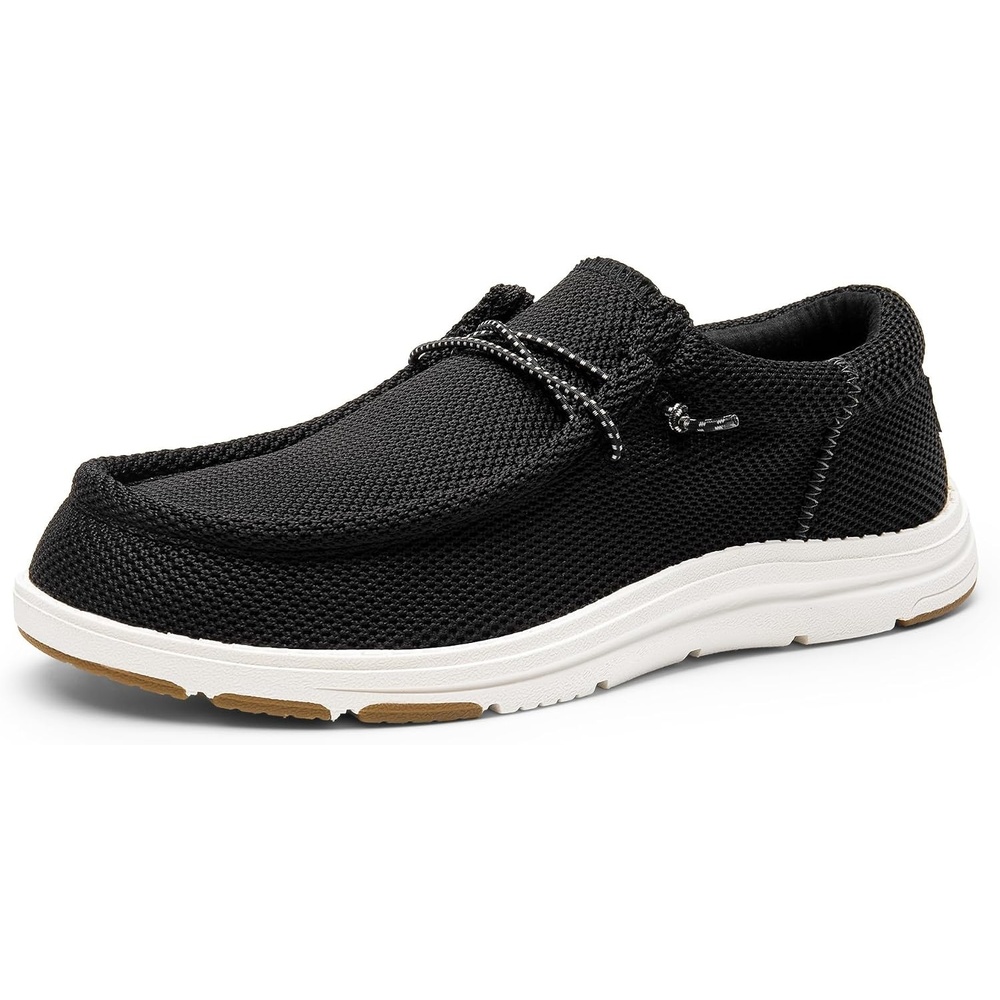 image:imageBruno Marc Mens Arch Support Casual Slipon Shoes LoafersBlackWhite