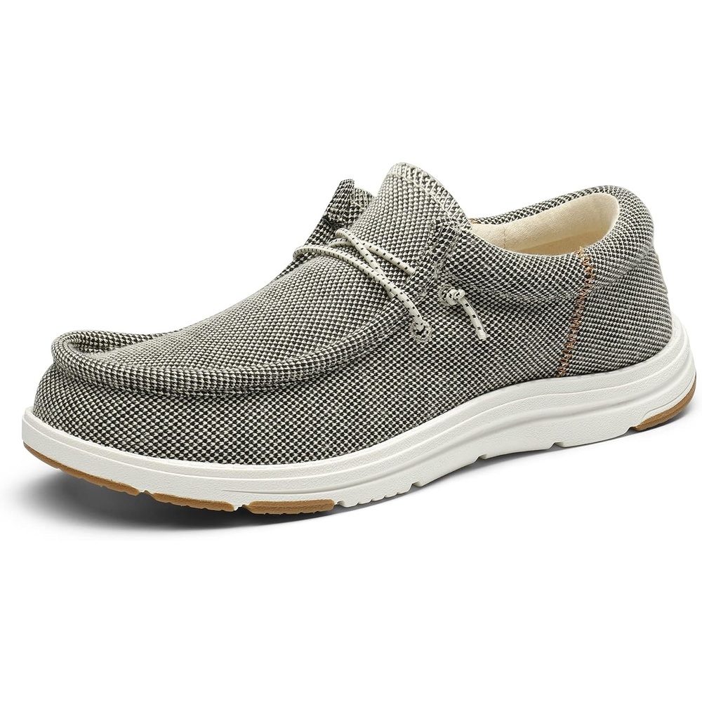 image:imageBruno Marc Mens Arch Support Casual Slipon Shoes LoafersKhaki