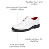 Bruno Marc Boy’s Dress Oxford Formal Shoes(White)