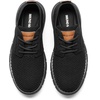 Bruno Marc Boy’s Mesh Dress Sneakers Oxfords(All Black)