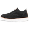 Bruno Marc Boy’s Mesh Dress Sneakers Oxfords(Black)