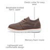 Bruno Marc Boy’s Mesh Dress Sneakers Oxfords(Brown)