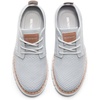 Bruno Marc Boy’s Mesh Dress Sneakers Oxfords(Grey)