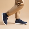 Bruno Marc Boy’s Mesh Dress Sneakers Oxfords(Navy)
