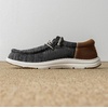 Bruno Marc Men’s Arch Support Casual Slip-on Shoes Loafers(Black/Brown)