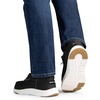 Bruno Marc Men’s Arch Support Casual Slip-on Shoes Loafers(Black/White)