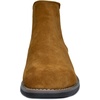 Bruno Marc Men’s Classic Chelsea Ankle Dress Boots(Camel)