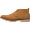 Bruno Marc Men’s Classic Suede Dress Chukka Boots(Chukka-camel)