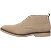 Bruno Marc Men’s Classic Suede Dress Chukka Boots(Natural)