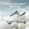 Bruno Marc Men’s Cushionix Stride Casual Sneakers(White/Black)