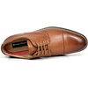Bruno Marc Men’s Dress Shoes(Brown)